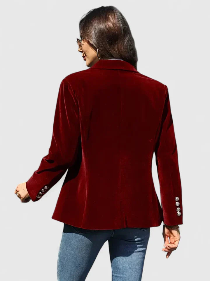 Winslet | Women’s Elegant Tailored Button Blazer