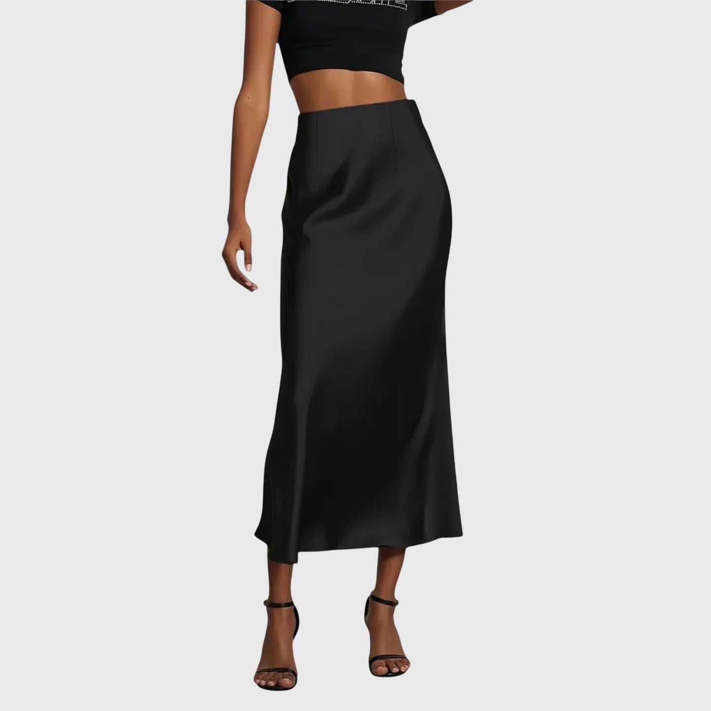 Liora | Women’s Satin Maxi Skirt