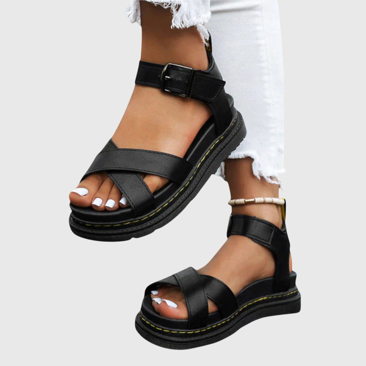 Mireya | Women’s Comfy Double Strap Platform Sandals