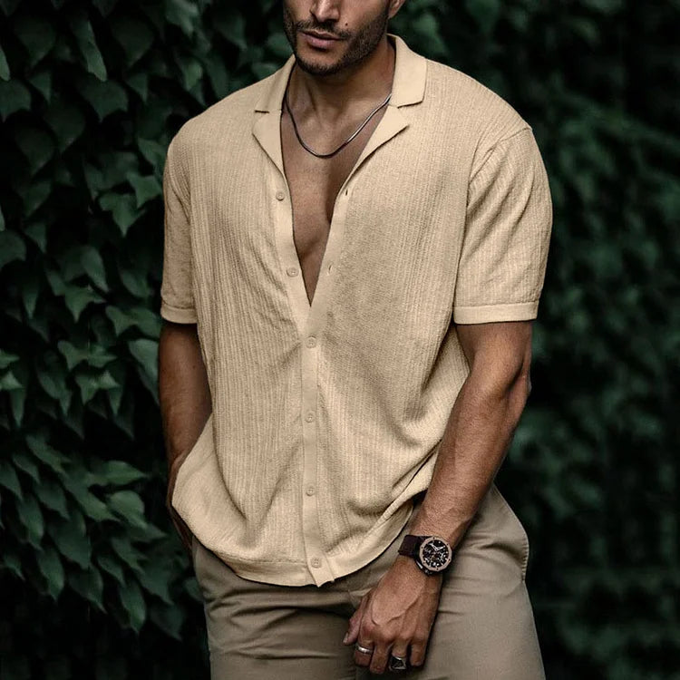 Beckett | Men’s Casual Short Sleeve Button Up Shirt
