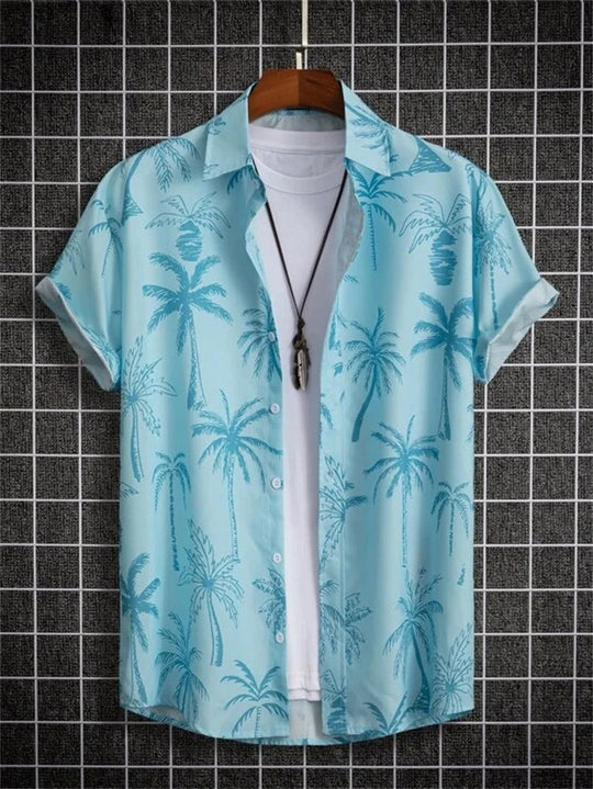 Bryce | Men’s Flower Print Shirt