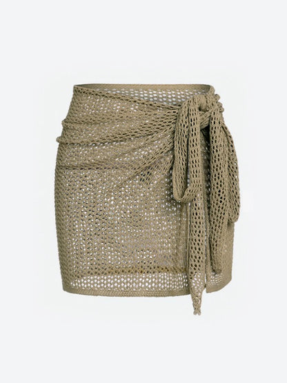 Elara | Women’s Mesh Cover-Up Skirt Swimwear