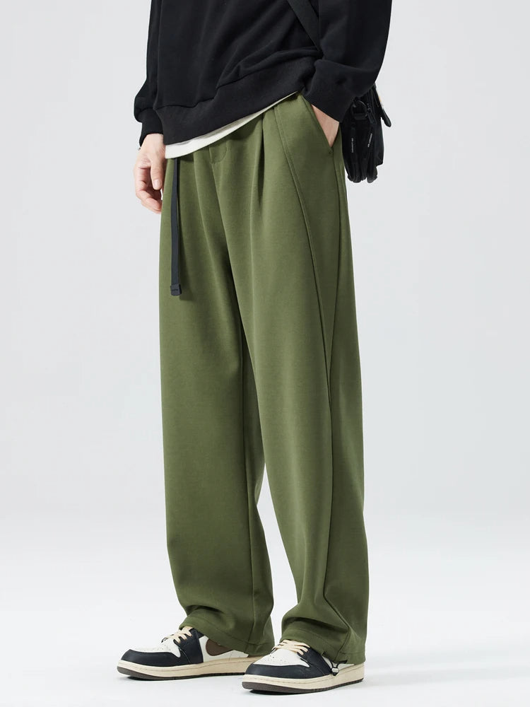 Coleman | Men’s Stylish Wide-Leg Trousers with Relaxed Fit