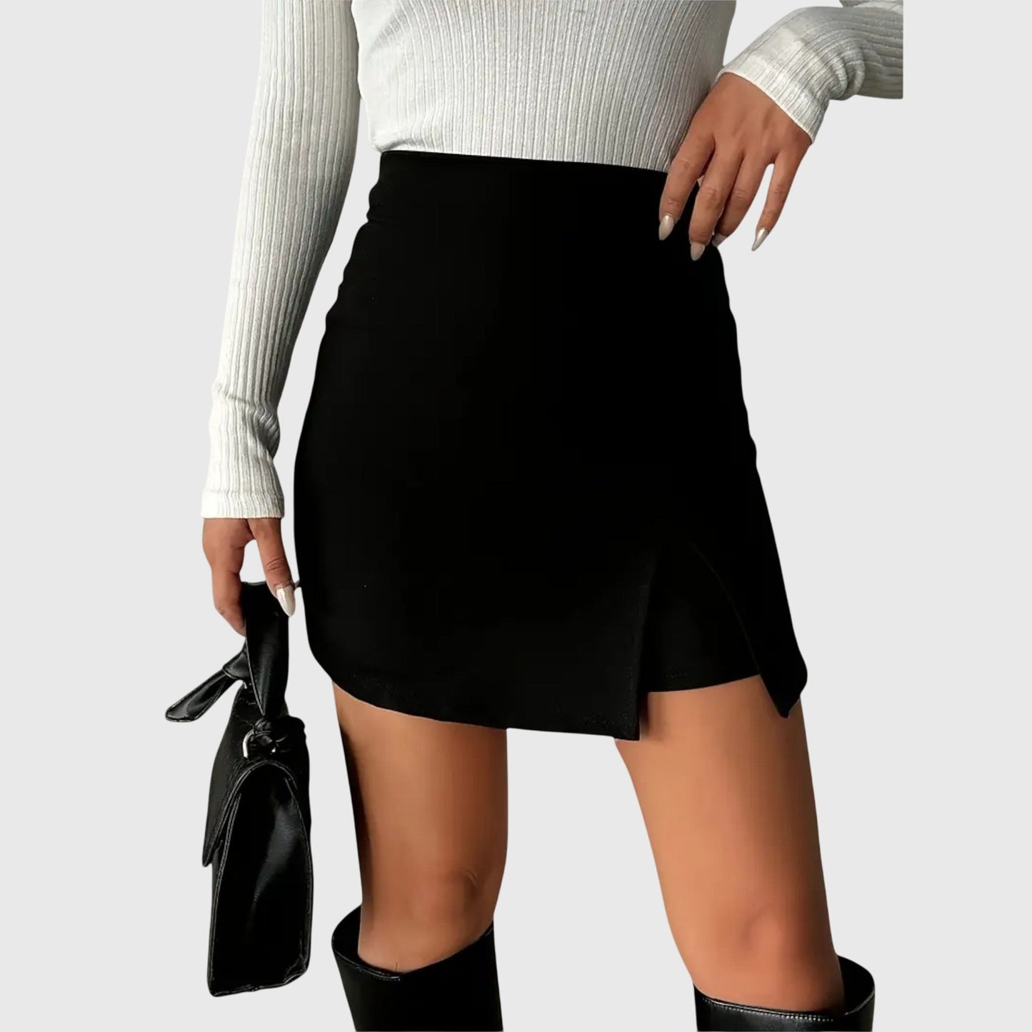 Annie | Women’s High Waist Pencil Mini Skirt