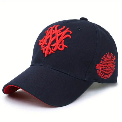 Everett | Unisex Embroidered Baseball Cap
