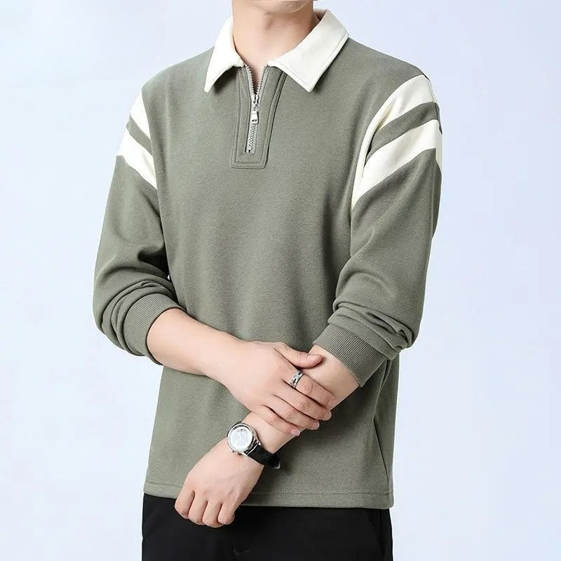 Connor | Men’s Quarter-Zip Knit Sweater