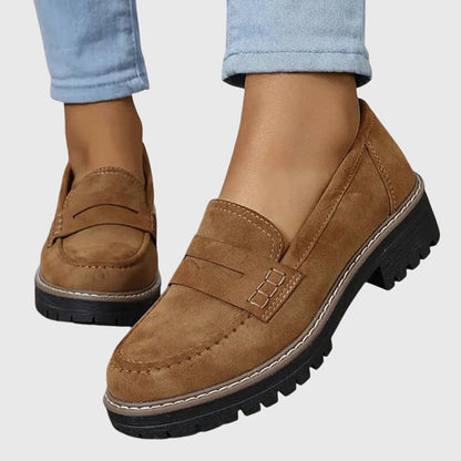 Sloane | Women’s Timeless Suede Penny Loafers