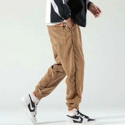 Barnaby | Men’s Relaxed Fit Corduroy Jogger Trousers