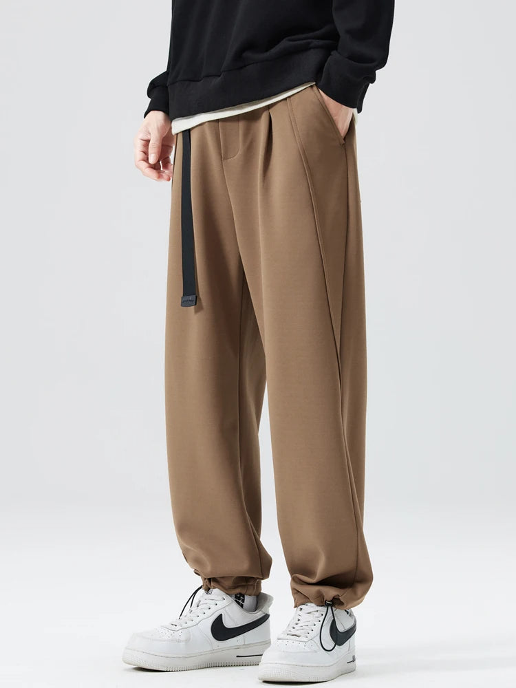 Coleman | Men’s Stylish Wide-Leg Trousers with Relaxed Fit