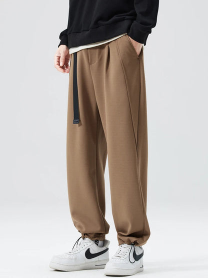 Coleman | Men’s Stylish Wide-Leg Trousers with Relaxed Fit
