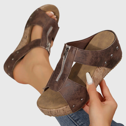 Blythe | Women’s Orthopedic Cutout Wedge Sandals