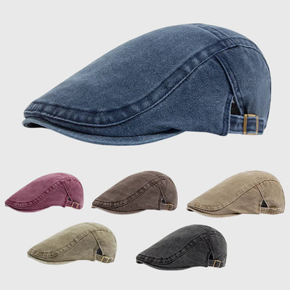 Rylie | Women’s Classic Washed Cotton Beret Cap