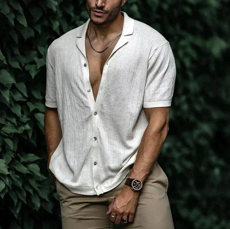 Beckett | Men’s Casual Short Sleeve Button Up Shirt