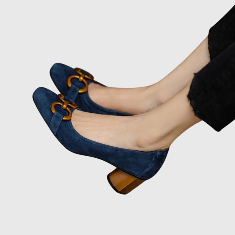 Marenna | Women’s Stylish Block Heel Pumps