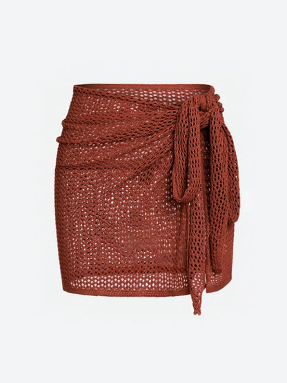 Elara | Women’s Mesh Cover-Up Skirt Swimwear