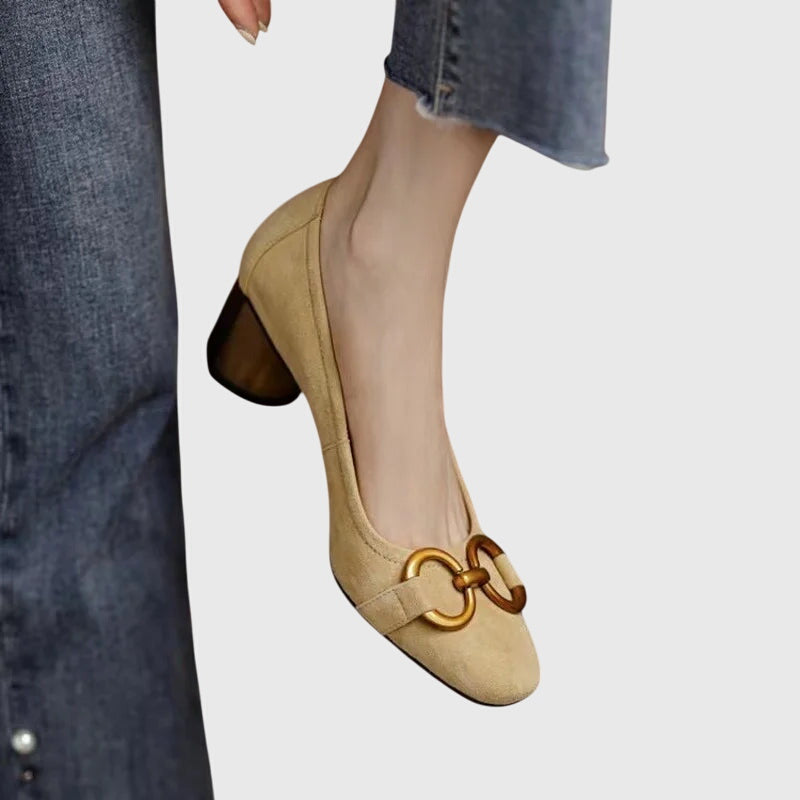 Marenna | Women’s Stylish Block Heel Pumps