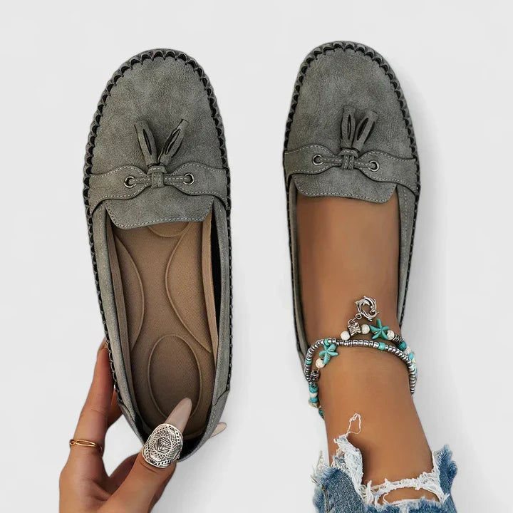 Keeley | Women’s Orthopedic Bow Detail Loafers
