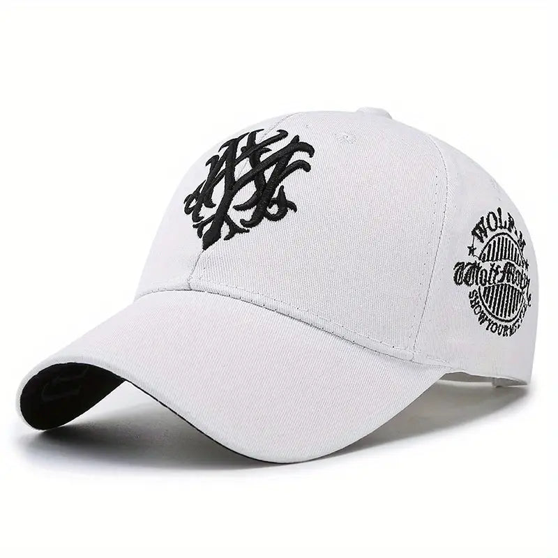 Everett | Unisex Embroidered Baseball Cap