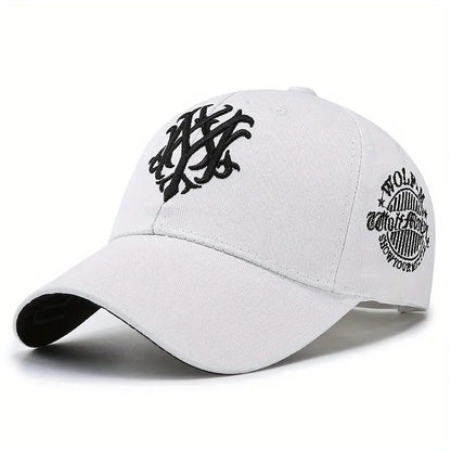 Everett | Unisex Embroidered Baseball Cap