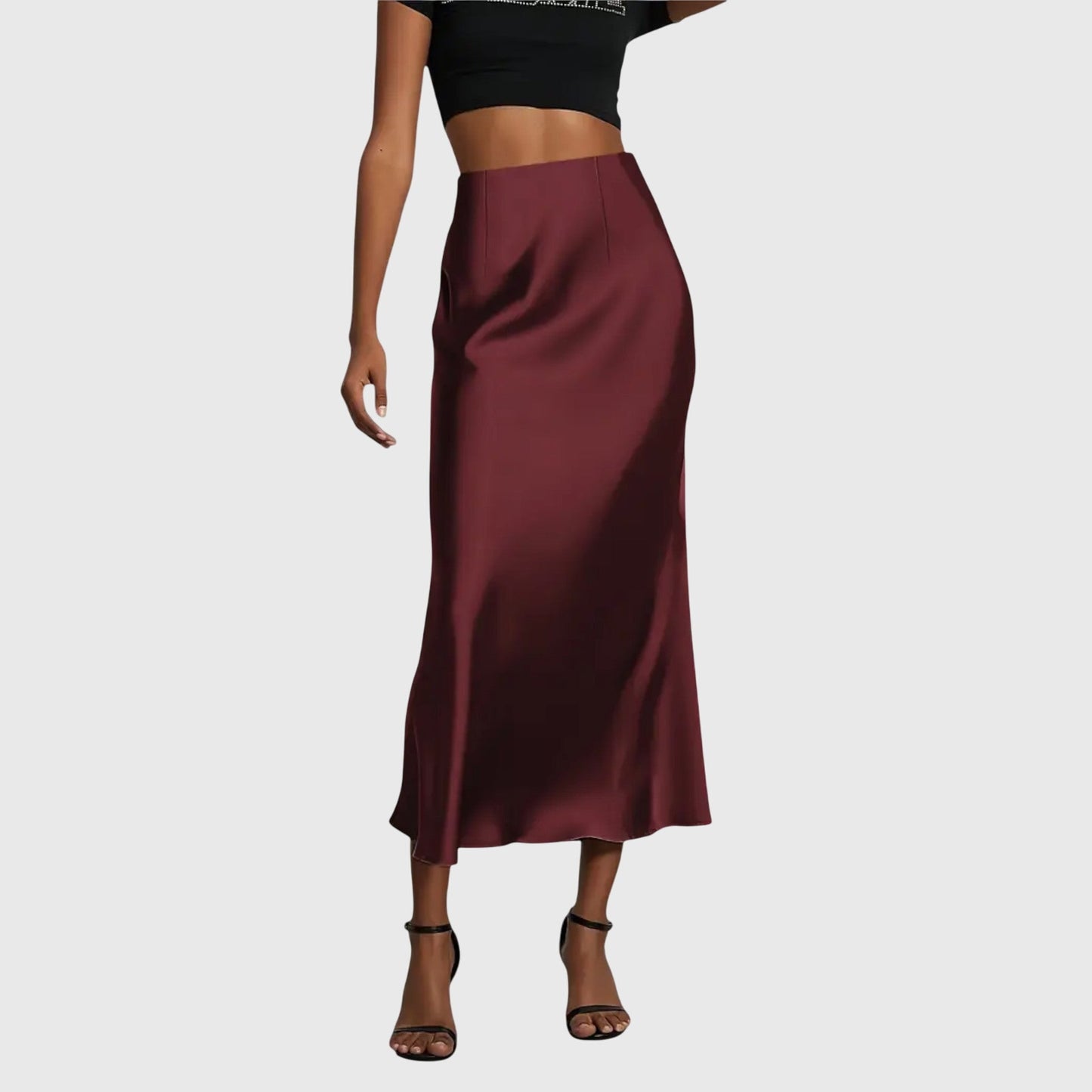 Liora | Women’s Satin Maxi Skirt