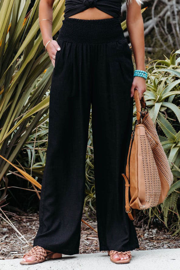 Marlowe | Women’s High Waist Wide Leg Trousers