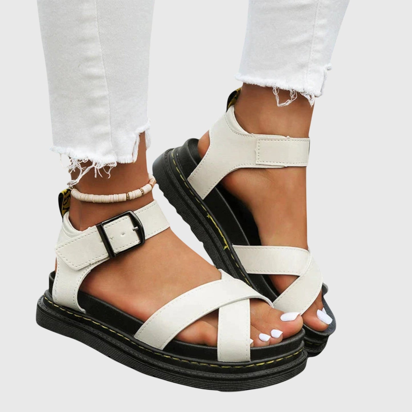 Mireya | Women’s Comfy Double Strap Platform Sandals