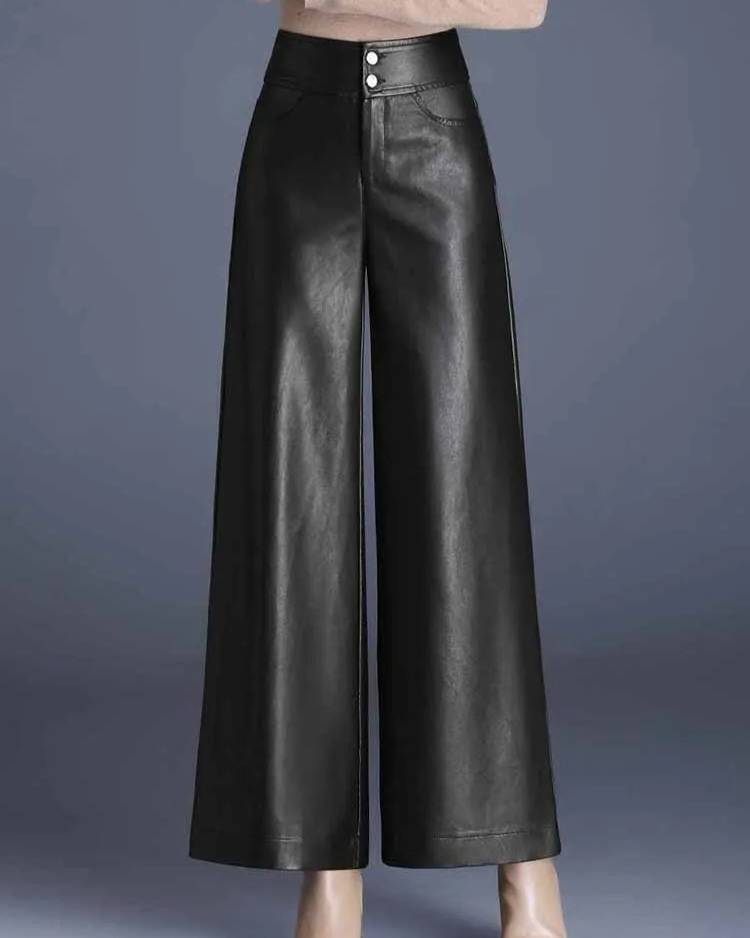 Ella | Women’s Elegant Wide-Leg Trousers