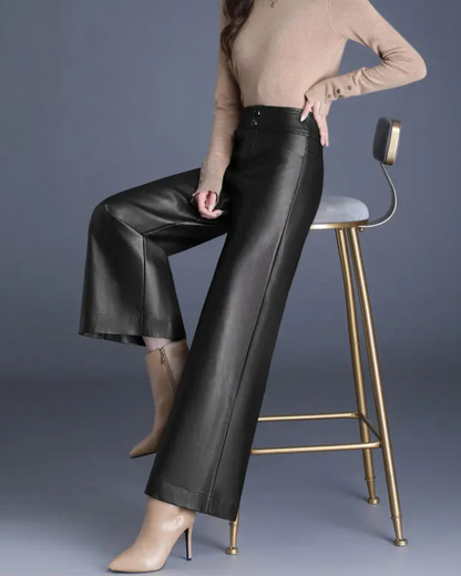 Ella | Women’s Elegant Wide-Leg Trousers