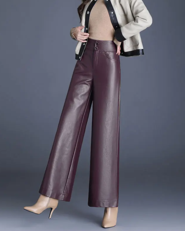 Ella | Women’s Elegant Wide-Leg Trousers
