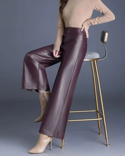 Ella | Women’s Elegant Wide-Leg Trousers