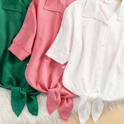 Kelsey | Women’s Tie-Front Blouse