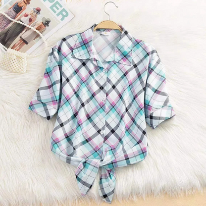 Kelsey | Women’s Tie-Front Blouse