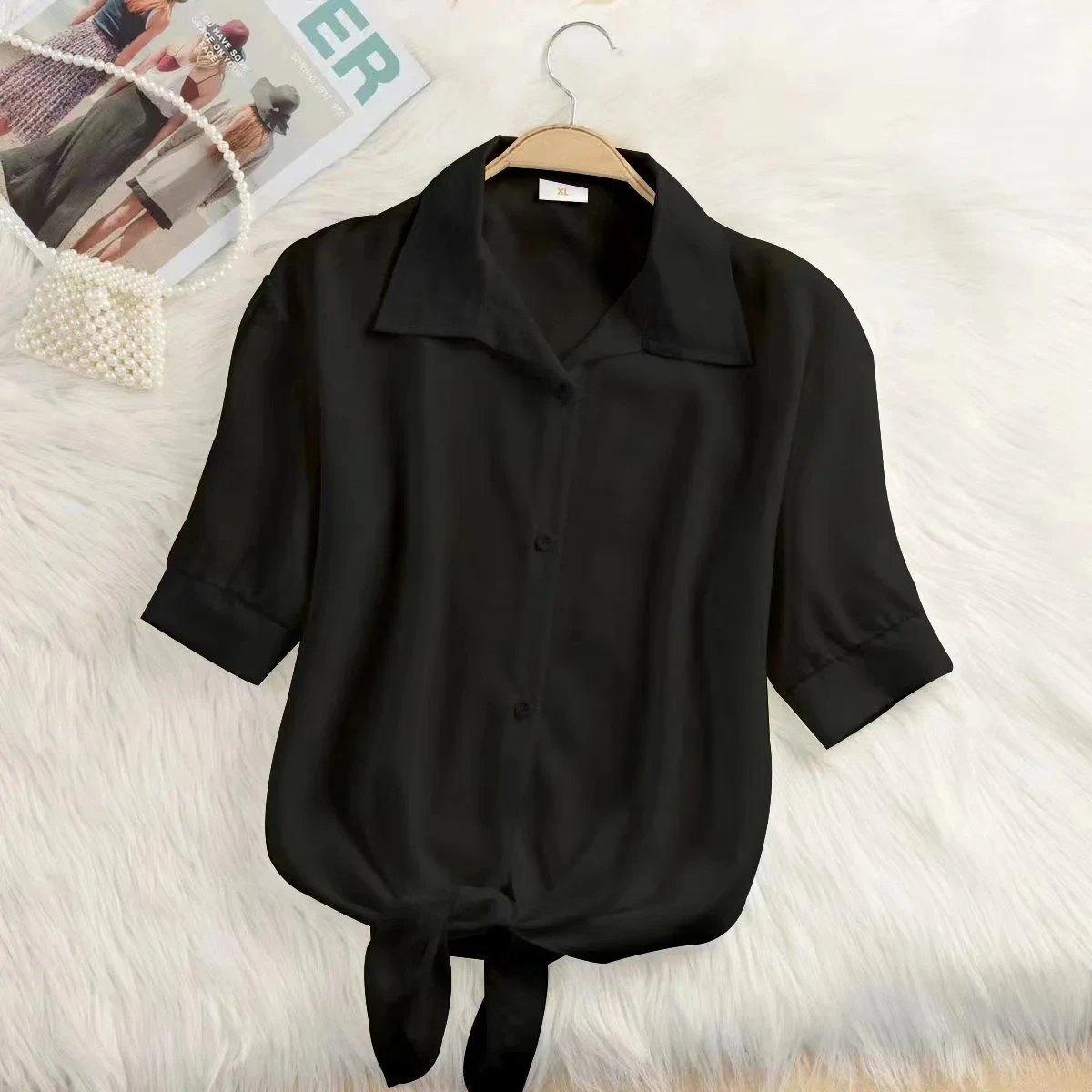 Kelsey | Women’s Tie-Front Blouse