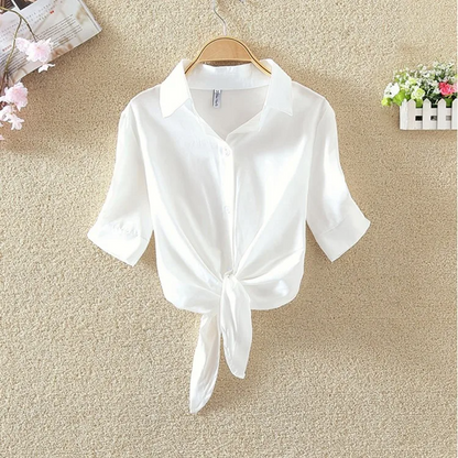 Kelsey | Women’s Tie-Front Blouse