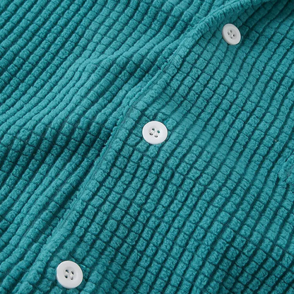 Grant | Men’s Waffle Knit Button-Up Shirt