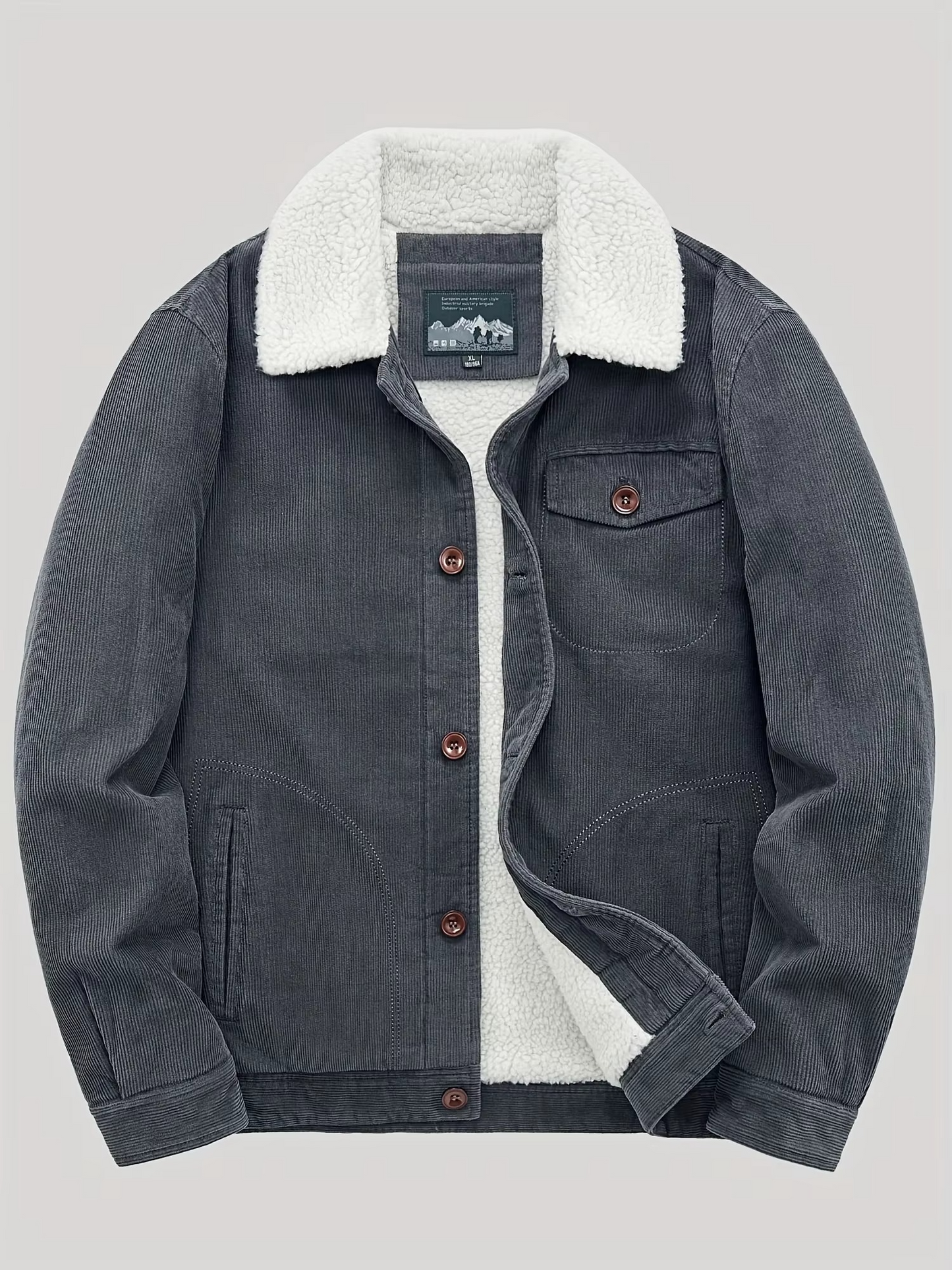 Luca | Men’s Corduroy Trucker Jacket