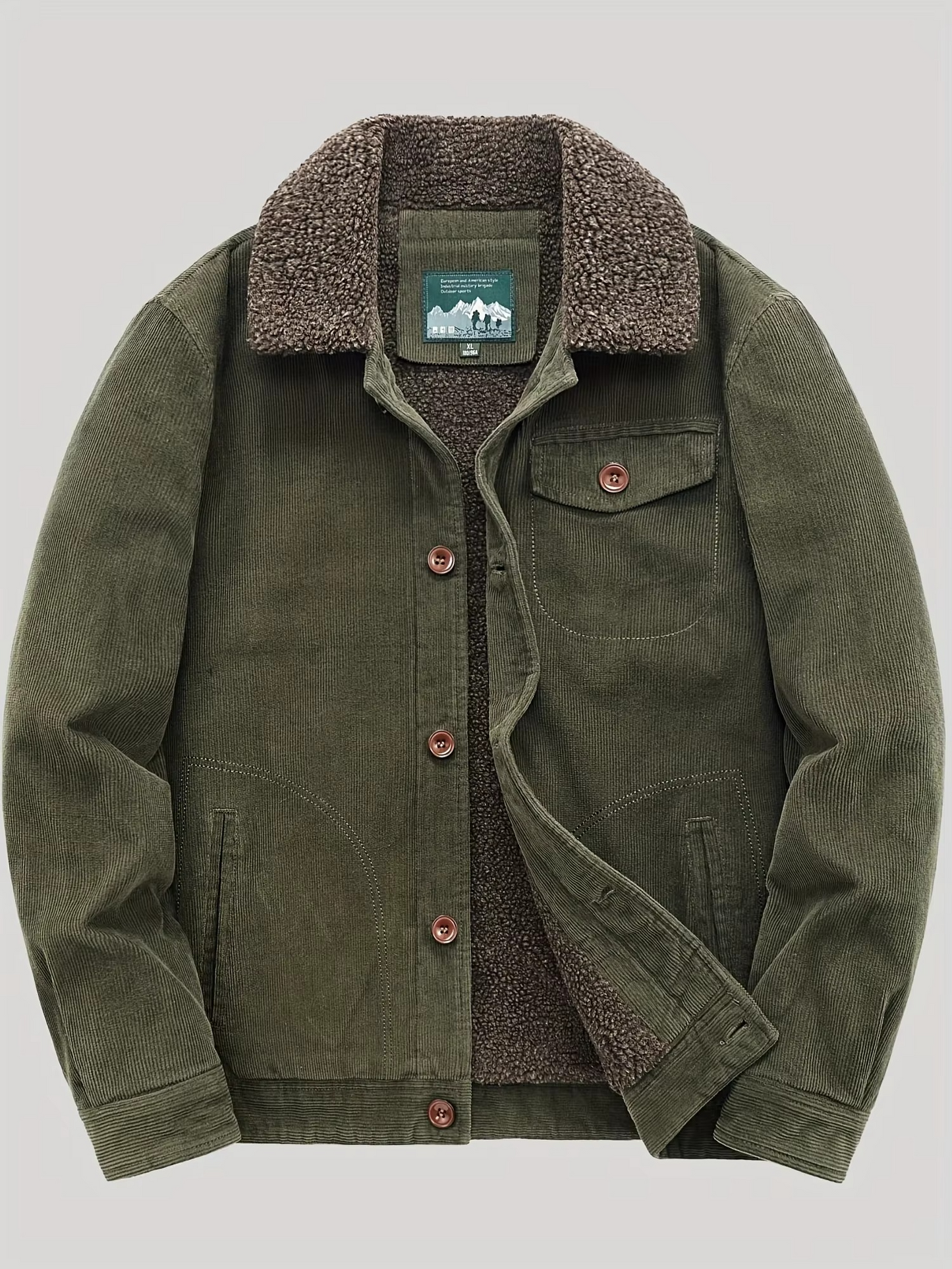 Luca | Men’s Corduroy Trucker Jacket