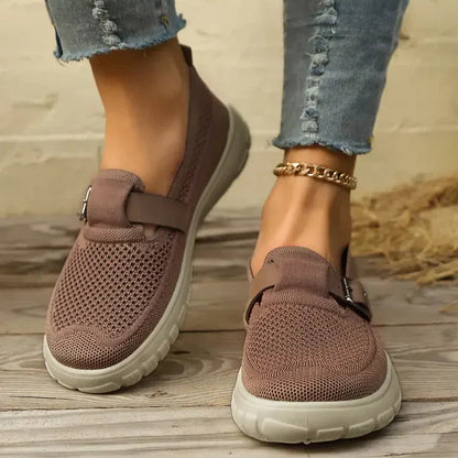 Elowen | Women’s Cushioned Slip-On Comfort Sandals