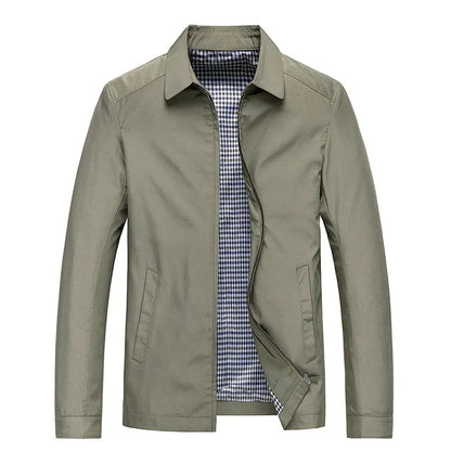Calvin | Men’s Lightweight Stand-Collar Modern Fit Jacket