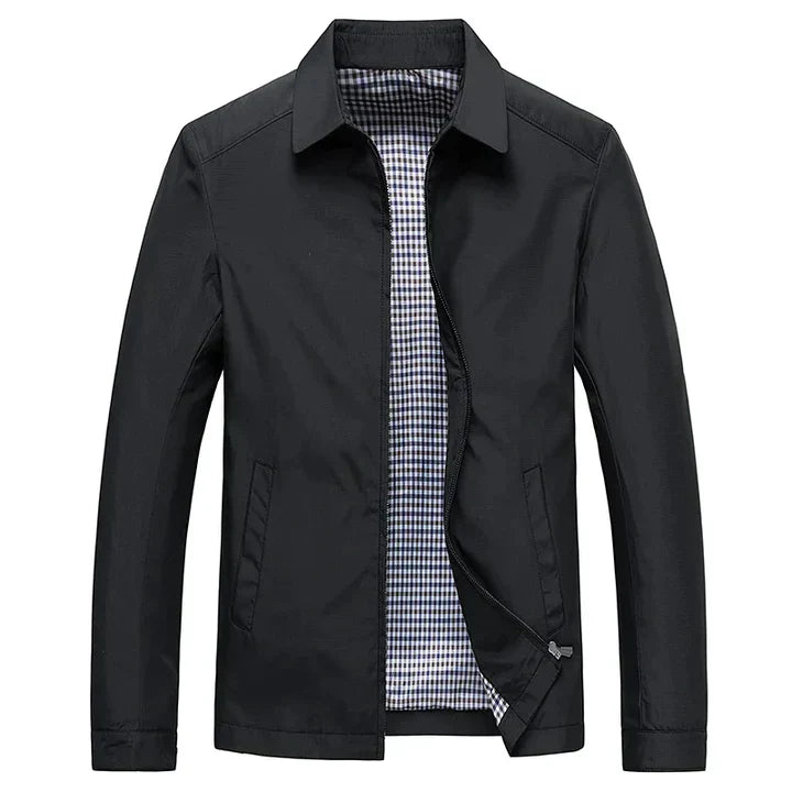 Calvin | Men’s Lightweight Stand-Collar Modern Fit Jacket