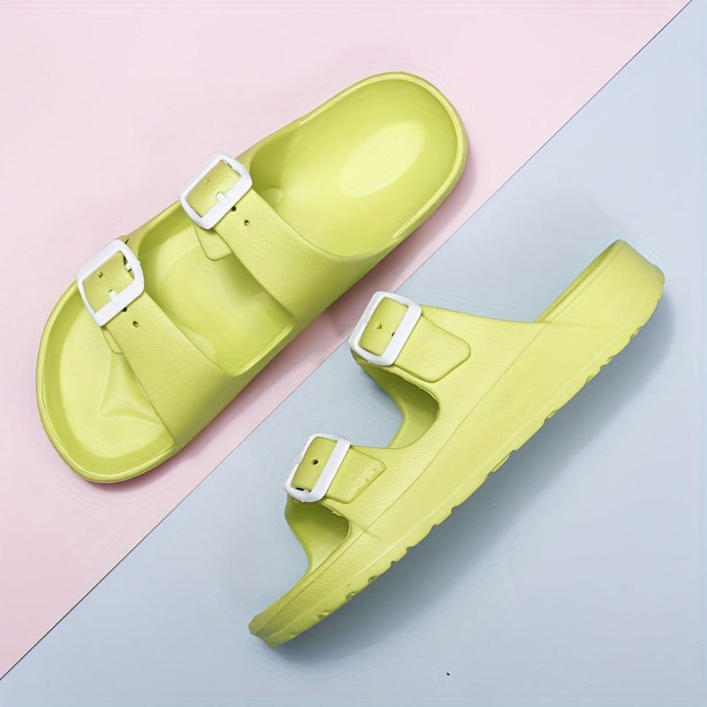 Travis | Men’s Double Buckle Sandals
