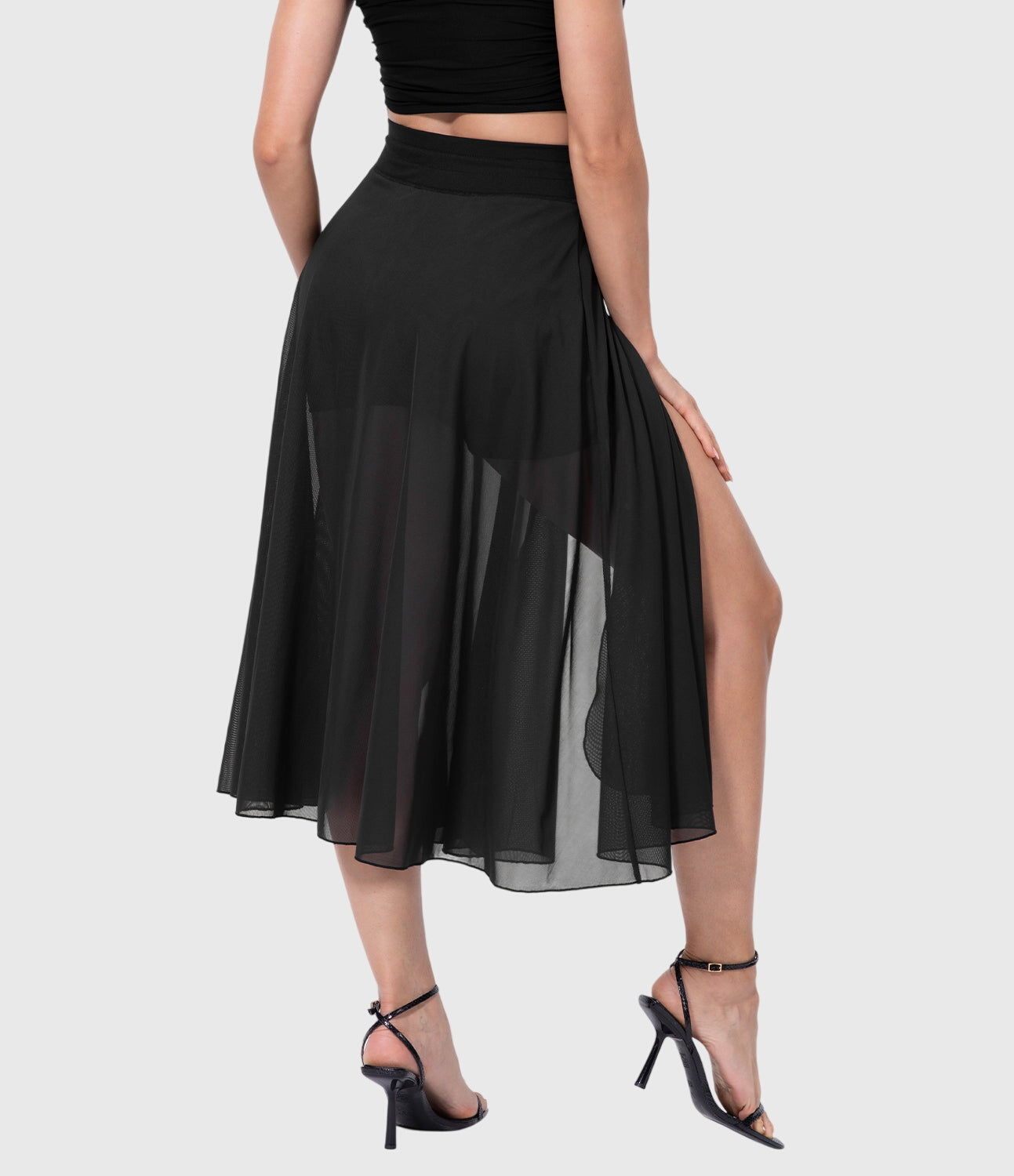 Melanie | Women’s Elegant Flowing Midi Skirt