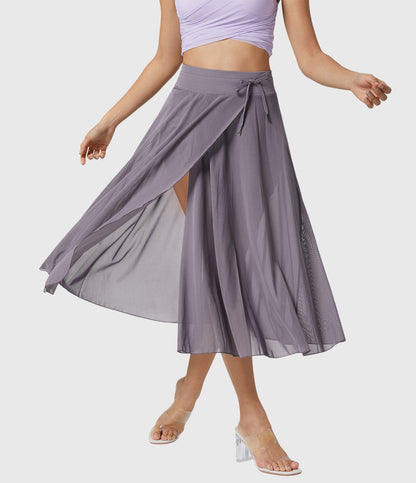 Melanie | Women’s Elegant Flowing Midi Skirt
