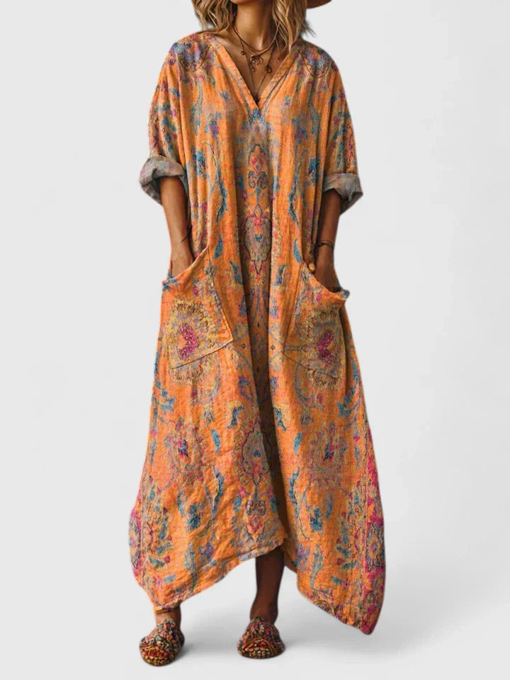 Winslow | Women’s Elegant Printed Maxi Dress
