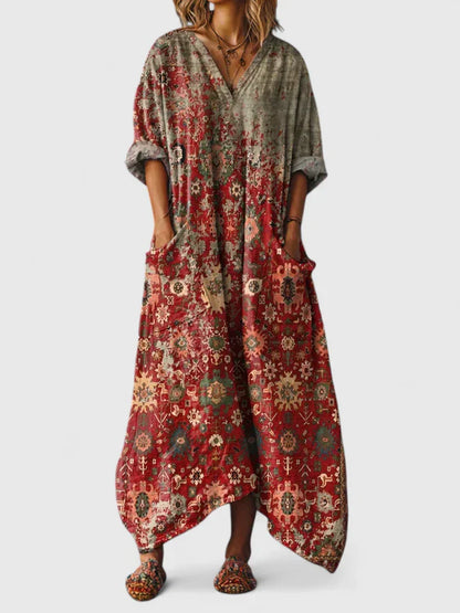 Winslow | Women’s Elegant Printed Maxi Dress