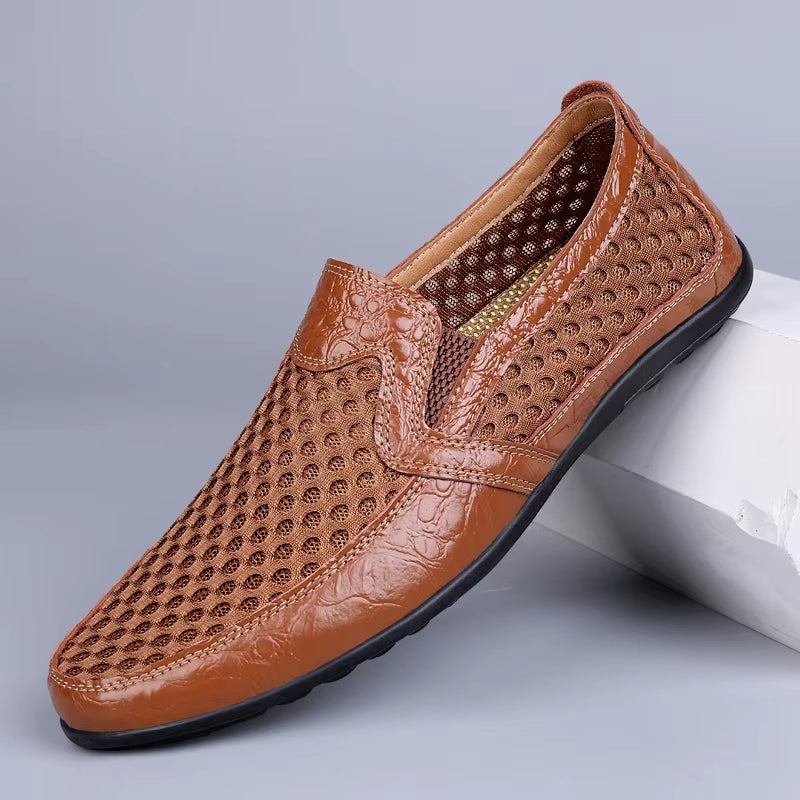 Silas | Men’s Mesh Slip-On Loafers