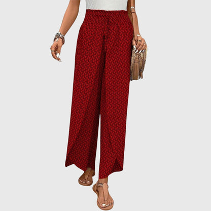 Tina | Women’s Stylish Printed Palazzo Trousers