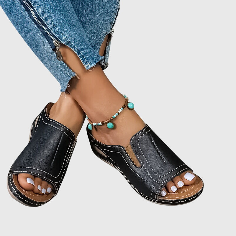 Blakely | Women’s Orthopedic Wedge Comfort Sandals