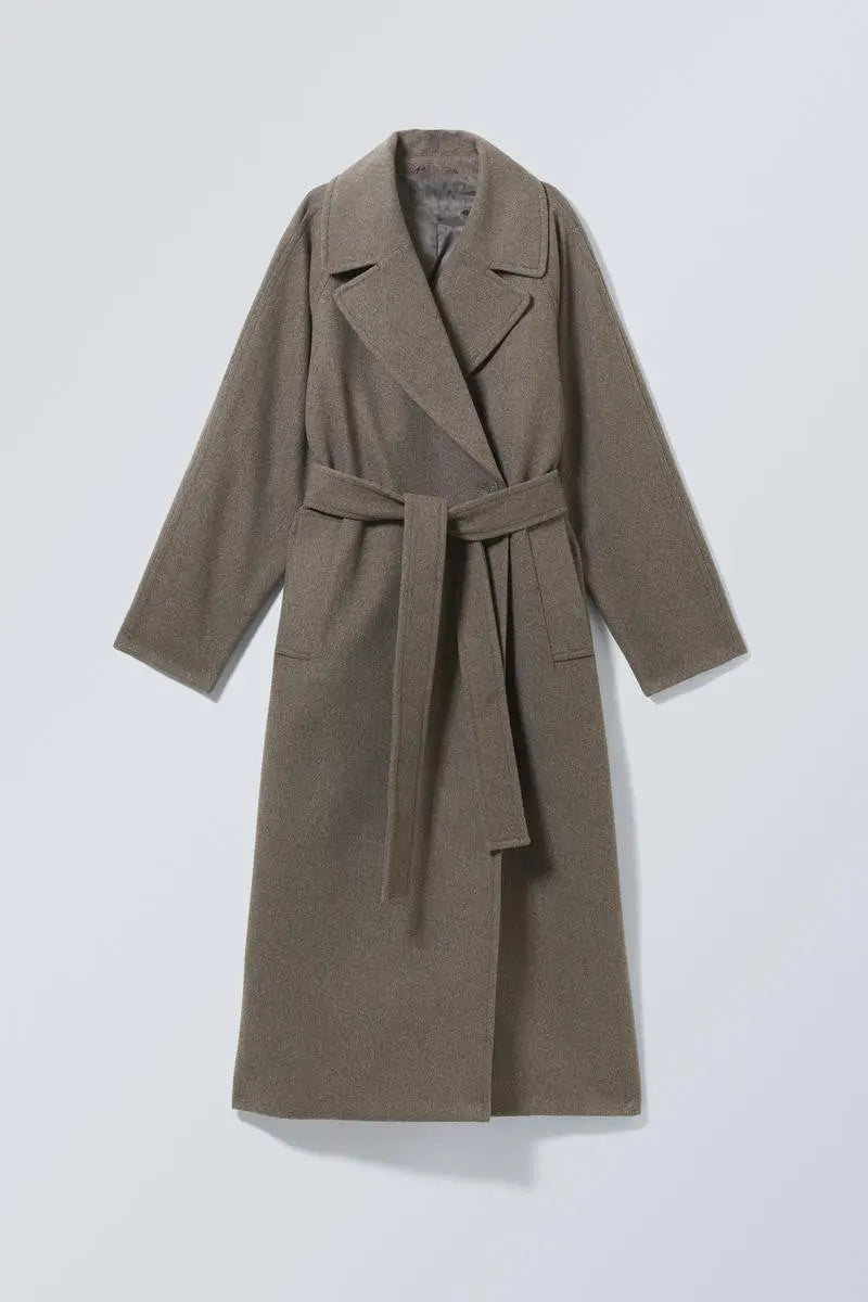 Estelle | Women’s Oversized Long Coat with Wide Cut