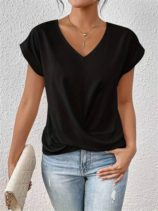 Keira | Women’s Casual Short Sleeve Blouse